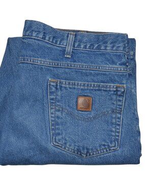 Carhartt Men's Classic Fit Jeans Size 40x34 Blue Stonewashed